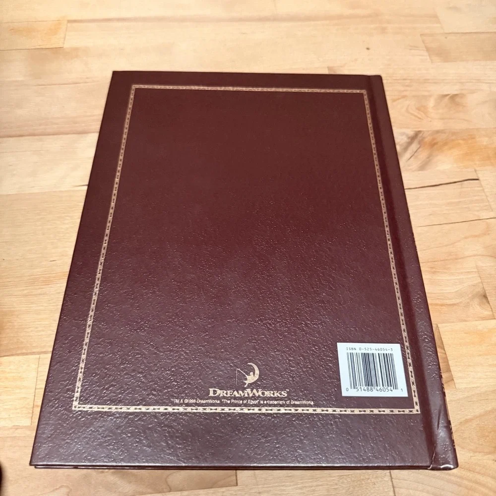 The Prince of Egypt Collectors Edition Storybook Hardcover Dreamworks Film Moses